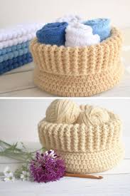 This crochet basket pattern is perfect for laundry basket or to storage toys. 30 Brilliant Easy Crochet Basket Patterns For Home Storage Crochet Life