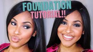 foundation routine for black women