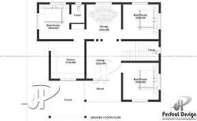 Single Floor Home Kerala Design Plans For Houses Square Feet