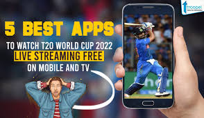 5 best apps to watch t20 world cup 2022