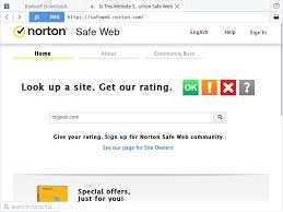 custom search shortcut for norton safe