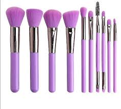 10 pack makeup brushes premium