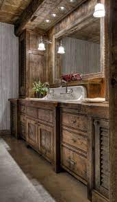 30 rustic bathroom vanity ideas that