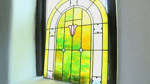 Vernon Ame S Stained Glass Windows Back