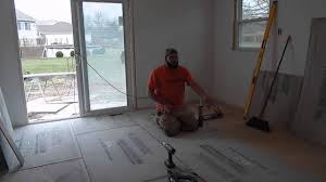 installing cement board suloor
