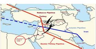 Risultati immagini per syria pipeline war