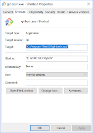 changing the git default directories