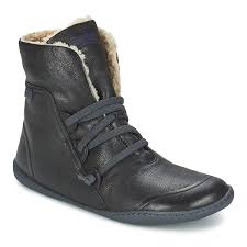 Women Ankle Boots Boots Camper Peu Cami Black Camper Shoes