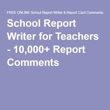 Secondary report writing tools   Tes