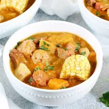 sancocho dominicano meat and vegetable
