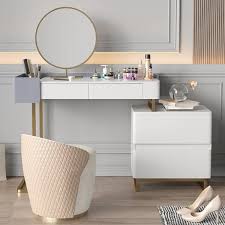 39 4 modern white makeup vanity with 2