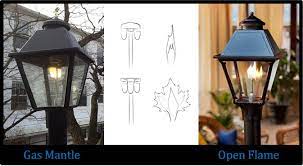 Gas Mantle Lamps Vs Open Flame Gas