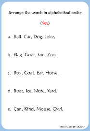 This free worksheet can be used to teach alphabetical order. Order Worksheets Theworksheets Com Theworksheets Com