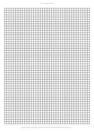 A4 Graph Paper Template Pdf 5mm Squares 210 X 297 Mm Pencil