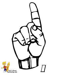 Pin By Yescoloring Coloring Pages On Steadfast Sign Language