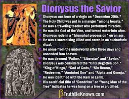 Dionysus: Born of a Virgin on December 25th, Killed and Resurrected after  Three Days - Stellar House Publishing