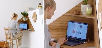 This Floating Corner Desk Was Designed