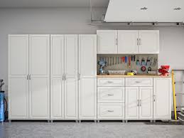white garage cabinets storage systems