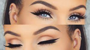 But unlike the red lip or the smokey eye this look can be hard to master. How To Perfect Winged Eyeliner Every Time Cat Eye Tutorial Youtube