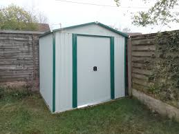8ft x 6ft steel shed the perfect