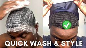 wash style method get 360 waves