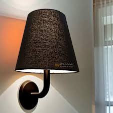 Wall Sconce Lamp With Black Conical