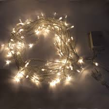 warm white 10m 8 mode led string lights