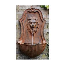Lion 39 S Head Wall Mounted Fountain