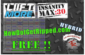 free liift more insanity max 30 hybrid