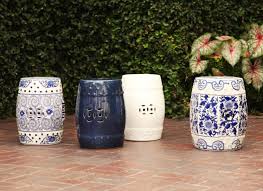 ceramic garden stool ideas home