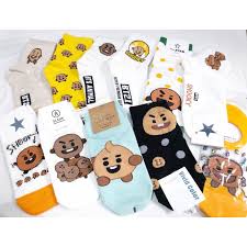 Combo shooky suga bts bt21 feitas especialmente para você. Bts Suga Bt21 Shooky Original Korean Socks Shopee Philippines