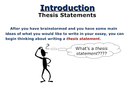 Developing An Effective Thesis For A Research Paper 