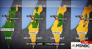 Israel palestine bulgarian jewish map 1948 arab israeli war. Fact Check Msnbc S Palestinian Loss Of Land Map Imeu