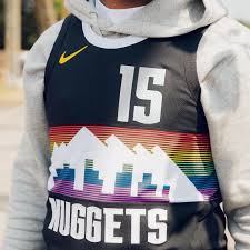Browse denver nuggets jerseys, shirts and nuggets clothing. Nike Nba City Edition Uniforms 2019 20 Nike News