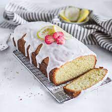 Lemon Drizzle Cake With Sweetener gambar png