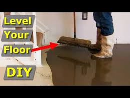 How To Self Level Concrete Floors Like