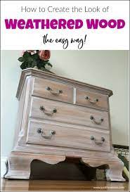 How To Whitewash Wood Furniture For