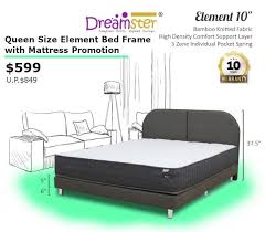 Queen Size Bed Frame Furniture Home
