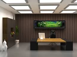Furniture Awesome Home Office Designs With Large Wooden Boss
