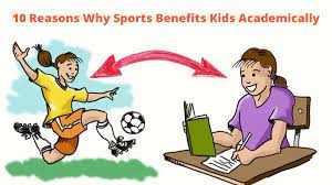 sports benefits kids academically