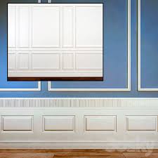 Wall Molding Decorative Plaster 3d