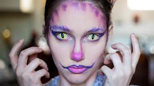 cheshire cat inspired makeup