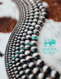 native american navajo pearls sterling