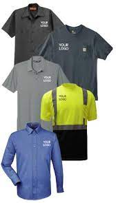 work shirts custom and uniform work