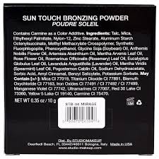 touch bronzing powder mirage 0 35 oz