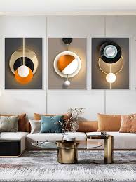 wall art modern minimalist living