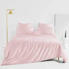 Light Pink Silk Bed Linen From The