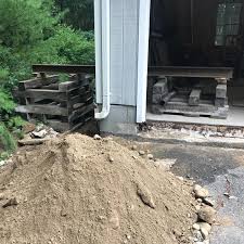 Garage Foundation Sunk And Broken Now