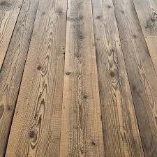 antique reclaimed pine floorboards