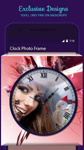 clock photo frame photo editor apk